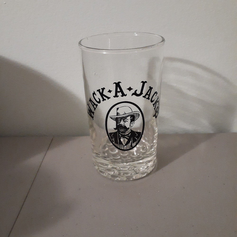 Wack - A - Jack bar glass